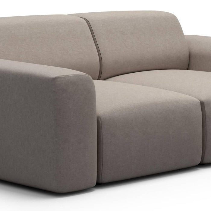 NADUVI Collection Nina 2-zitsbank - Linnen - Beige