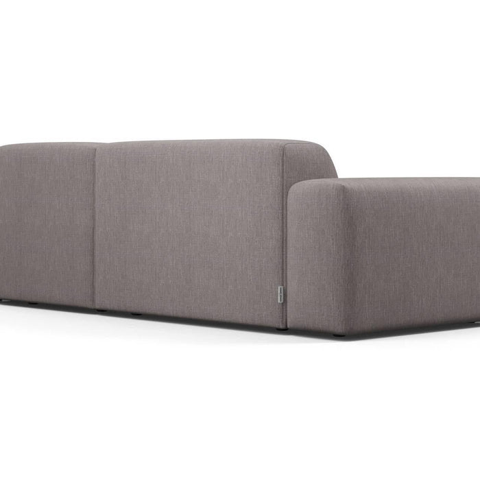 NADUVI Collection Nina Hoekbank Rechts - Linnen - Donkergrijs
