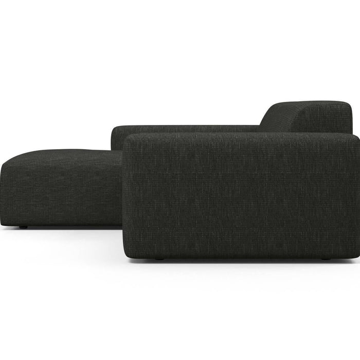 NADUVI Collection Nina Hoekbank Links - Linnen - Antraciet
