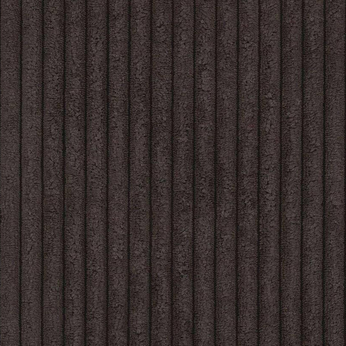 NADUVI Collection Nina U-bank Links - Ribstof - Donkerbruin