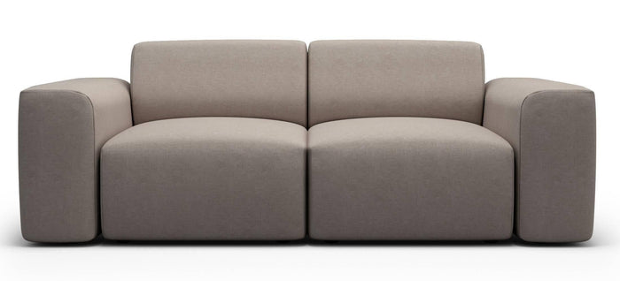 NADUVI Collection Nina 2-zitsbank - Linnen - Beige