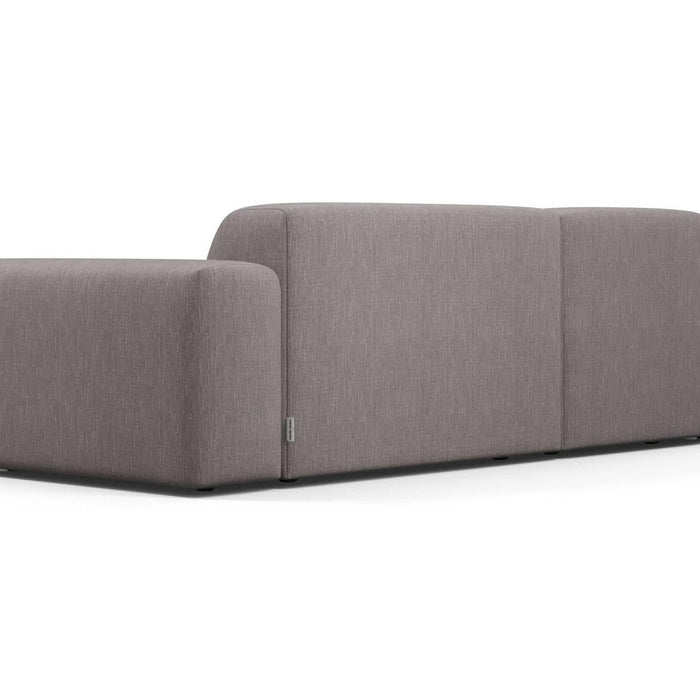 NADUVI Collection Nina Hoekbank Links - Linnen - Donkergrijs