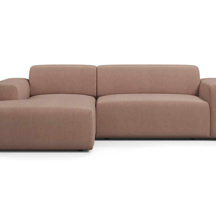 NADUVI Collection Nina Hoekbank Links - Linnen - Oudroze