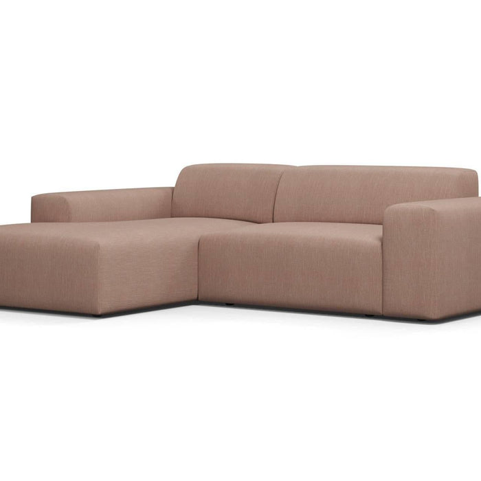 NADUVI Collection Nina Hoekbank Links - Linnen - Oudroze