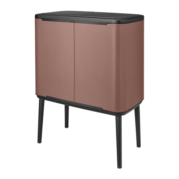 Brabantia Bo Touch Bin Afvalemmer 11 + 23 Liter - Satin Taupe