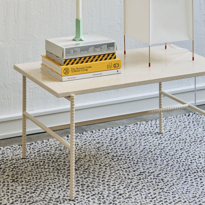 HAY Rebar Salontafel - Beige  - H 40,5 x B 80 x D 49 cm