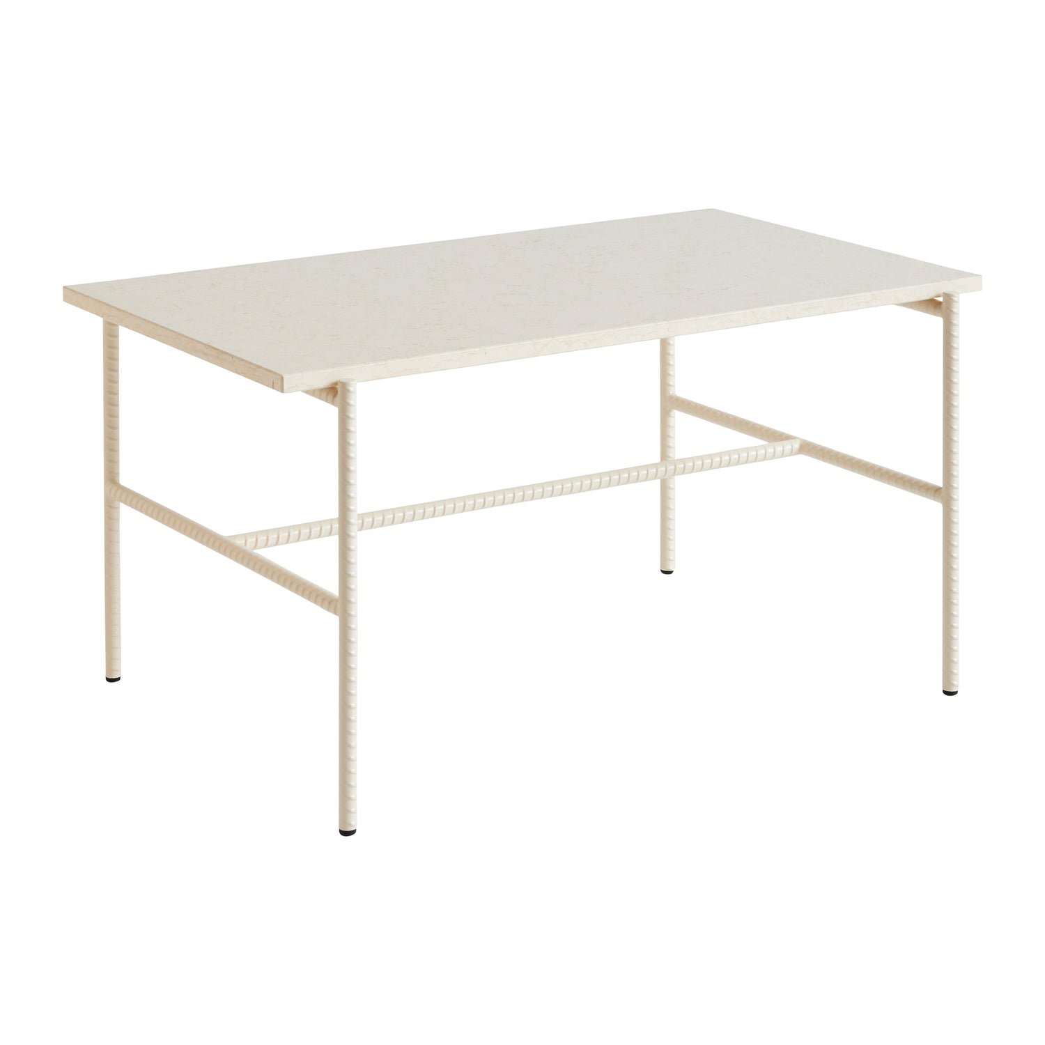 HAY Rebar Salontafel - Beige  - H 40,5 x B 80 x D 49 cm