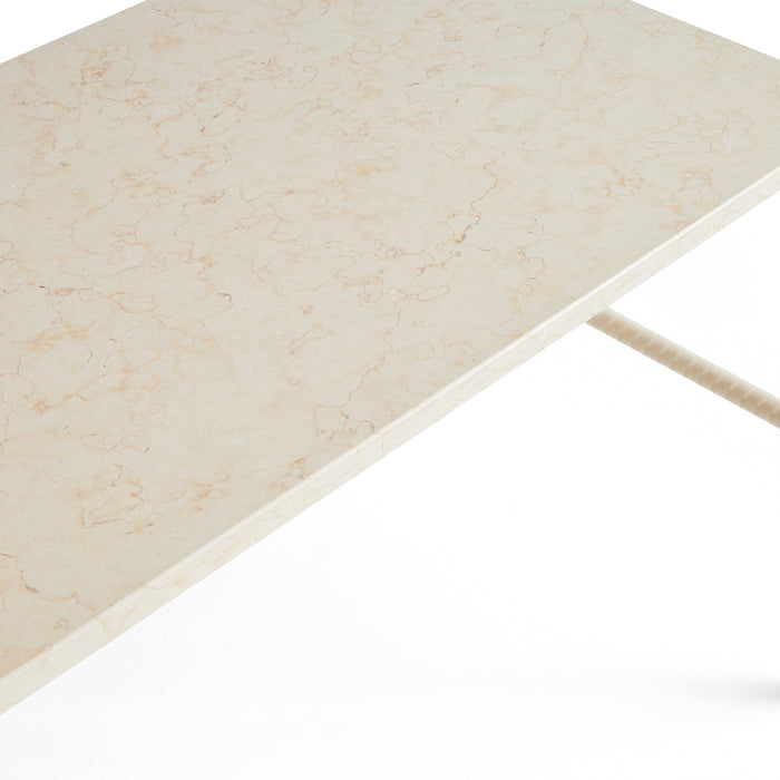 HAY Rebar Salontafel - Beige  - H 40,5 x B 80 x D 49 cm