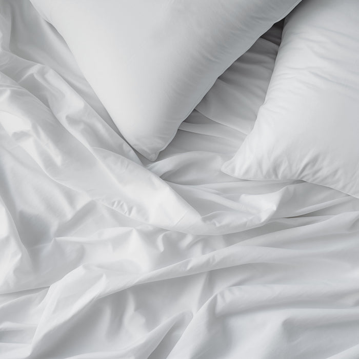 by fonQ Fresh Dekbedovertrek 240 x 200/220 cm - Crispy White
