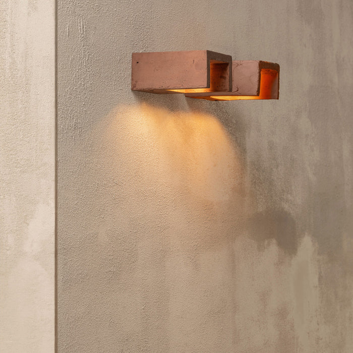 Serax - Thijs Prinsen - Primary Shape Wandlamp - H 7,5 cm - Rood