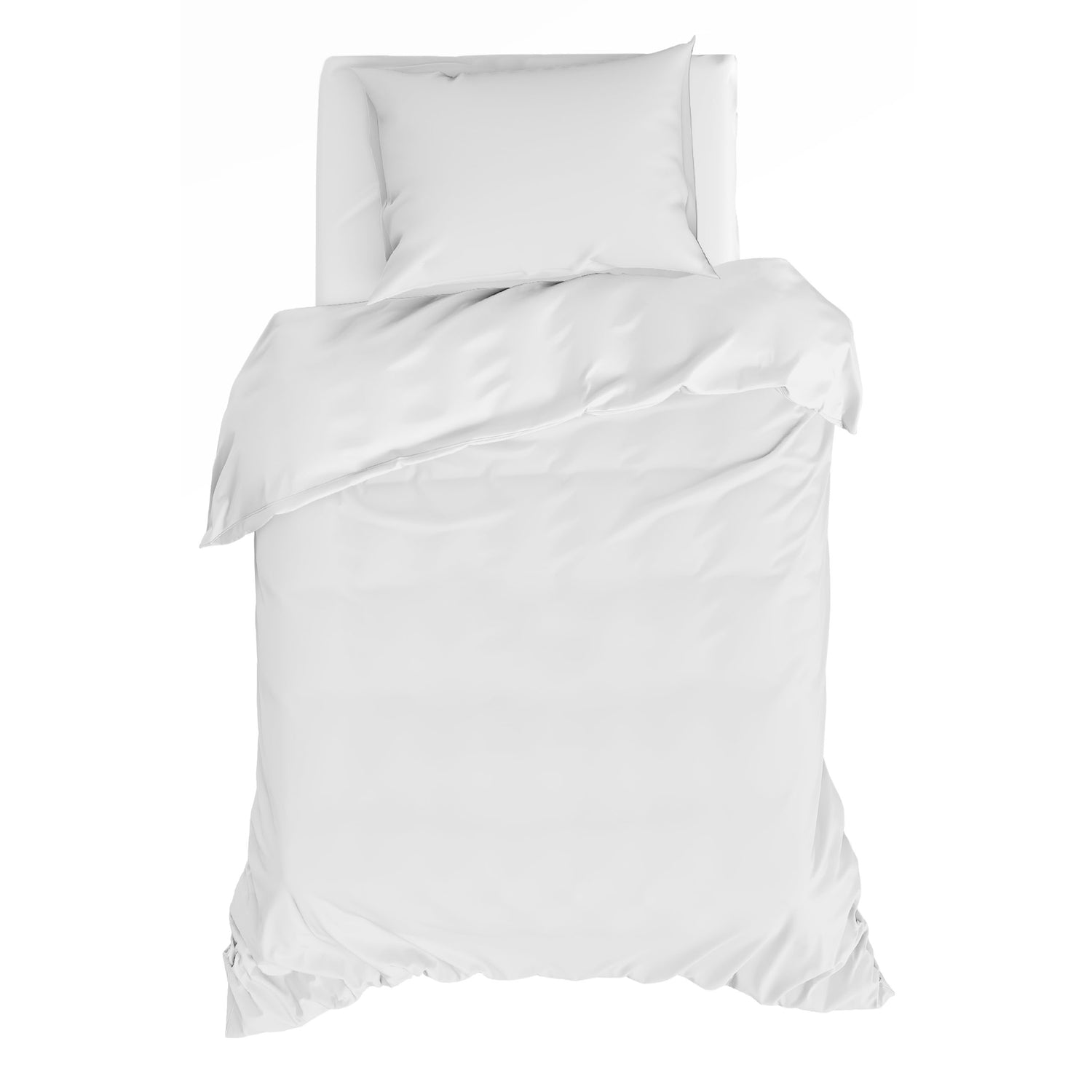 by fonQ Fresh Dekbedovertrek 140 x 200/220 cm - Crispy White