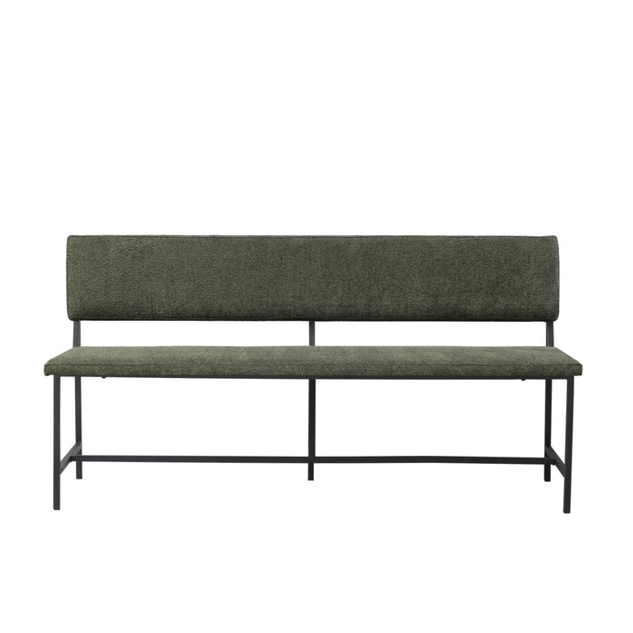 by fonQ Spare Eetkamerbank - B 160 cm - Winter Moss