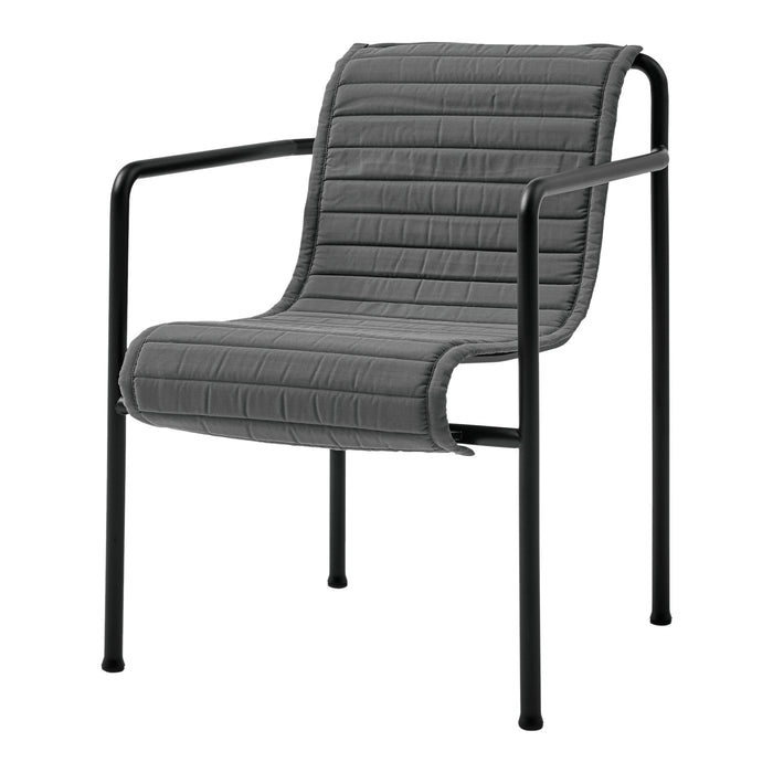 HAY Palissade Quilted Kussen voor Armchair - Antraciet