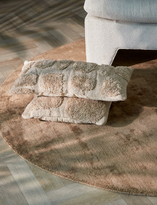 Light & Living - Vloerkleed SITAL - Ø180x2cm - Bruin