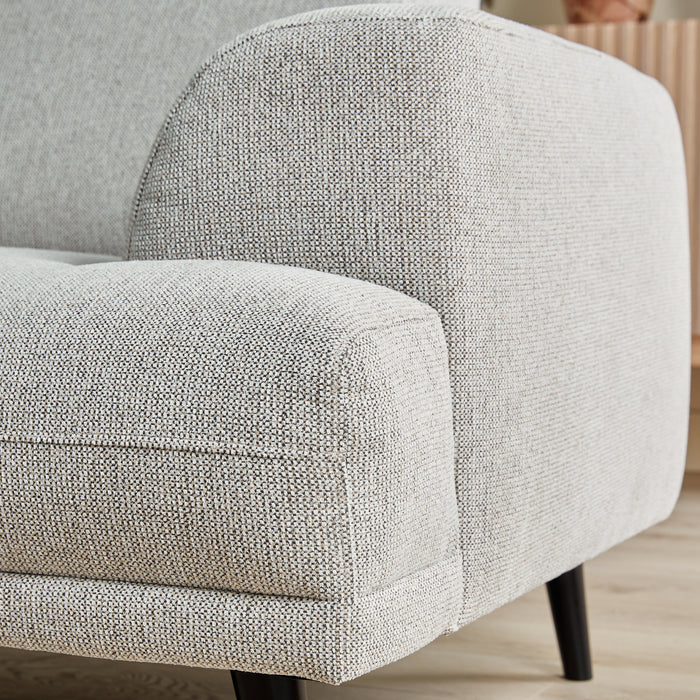 by fonQ Flair Hoekbank met Chaise Longue Links - Naturel Melange