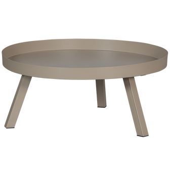WOOOD Sunny Bijzettafel Buiten - Metaal - Mist - 35 x Ø 80 cm