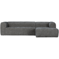 WOOOD Bean Hoekbank met Chaise Longue Rechts - Melange - Terrazzo