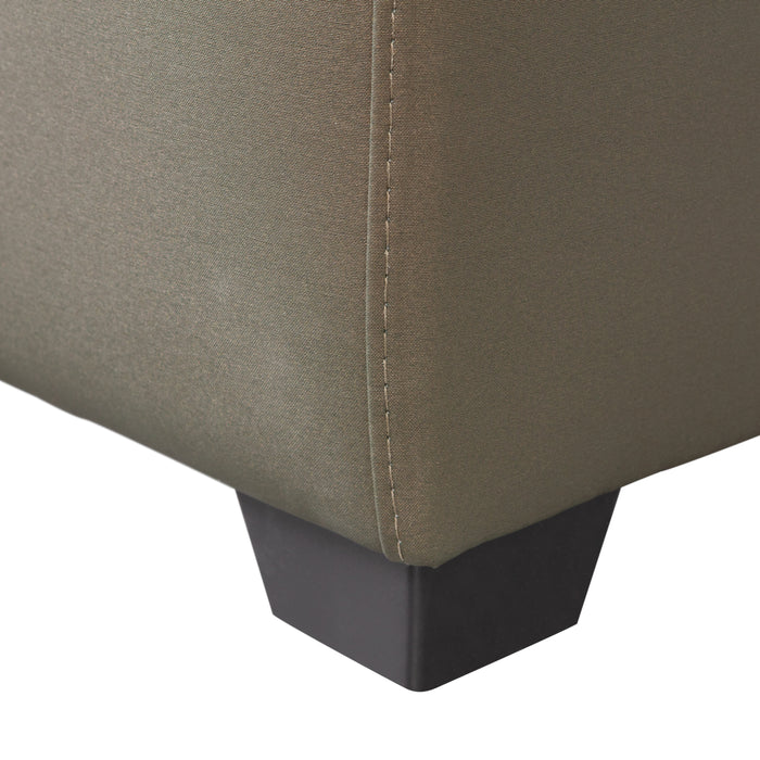 vtwonen Hollandia Hoekbank Buiten - PVC - Groen - 74x230x85