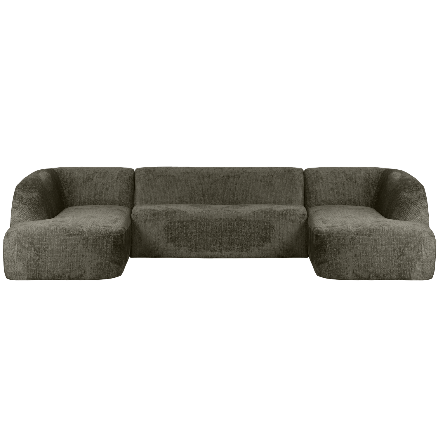 WOOOD Sloping U-Bank - Velvet - Frost