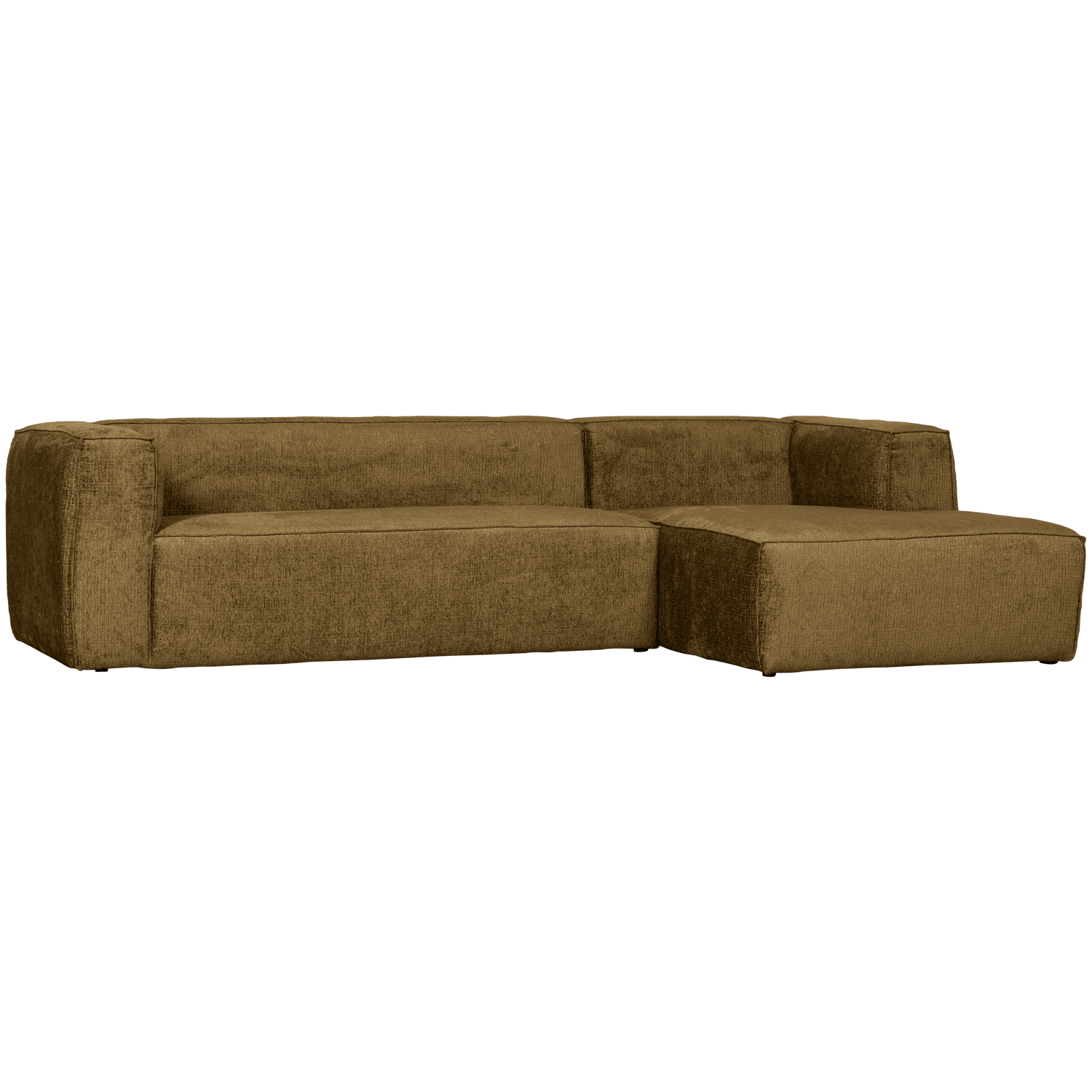 WOOOD Bean Hoekbank met Chaise Longue Rechts - Velvet - Spices