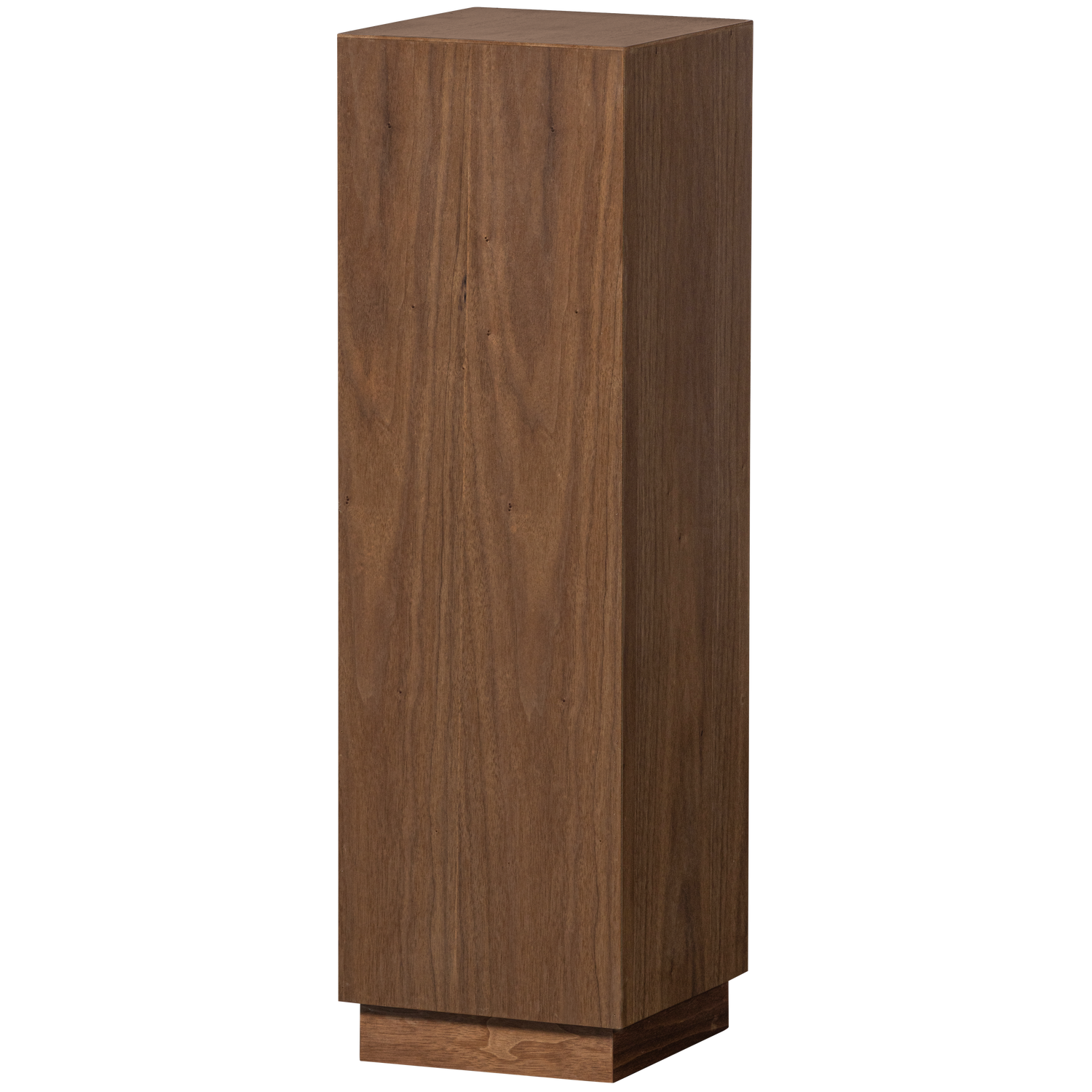 WOOOD Enid Plantenstandaard - Hout - Walnoot - 80x24x24