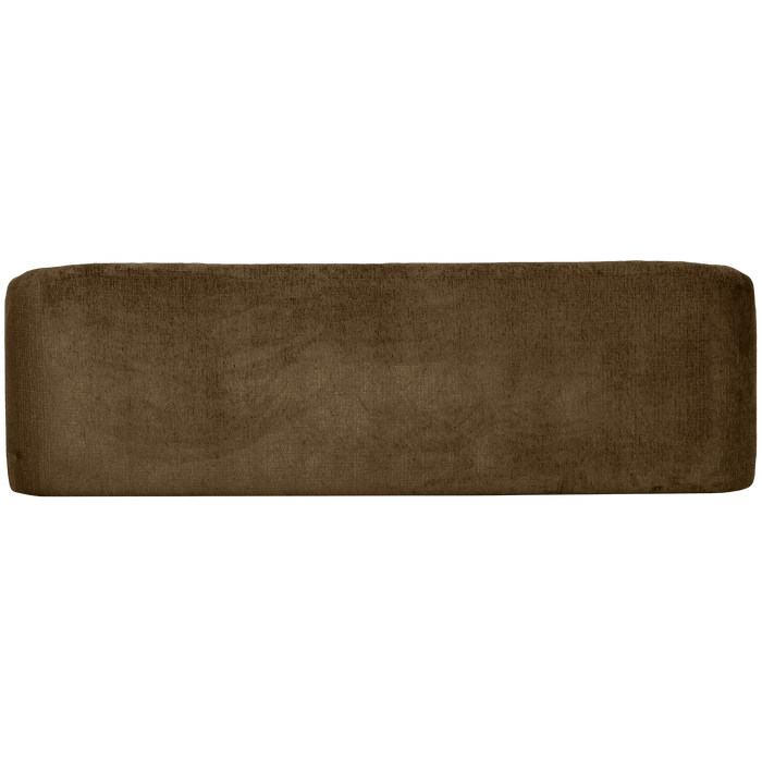 WOOOD Sloping 3-Zits Bank - Velvet - Brass