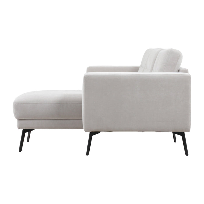 by fonQ Lewis Hoekbank met Chaise Longue Rechts - Wind