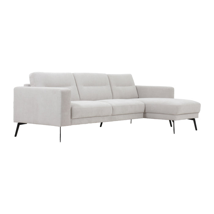 by fonQ Lewis Hoekbank met Chaise Longue Rechts - Wind
