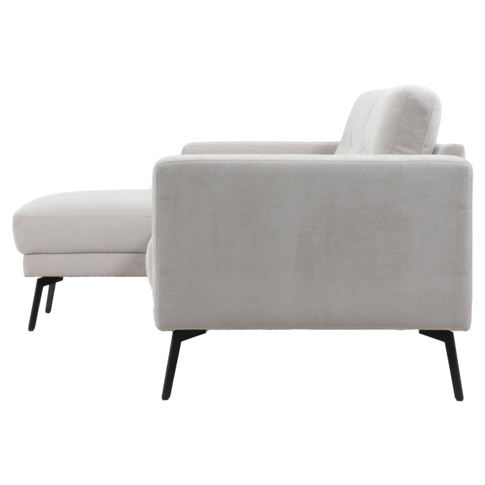 by fonQ Lewis Hoekbank met Chaise Longue Links - Wind