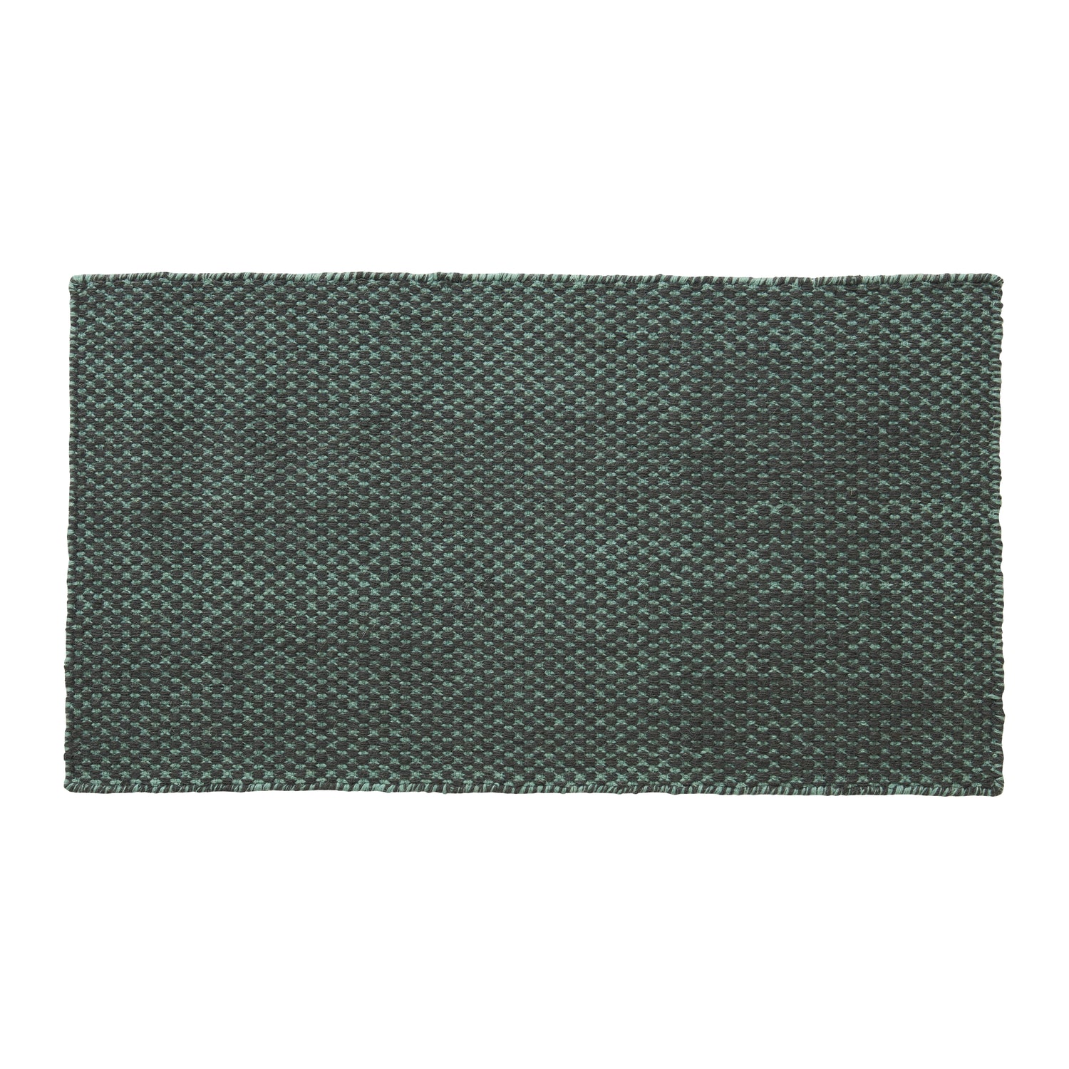 HAY Moiré Deurmat 52 x 95 cm - Emerald green