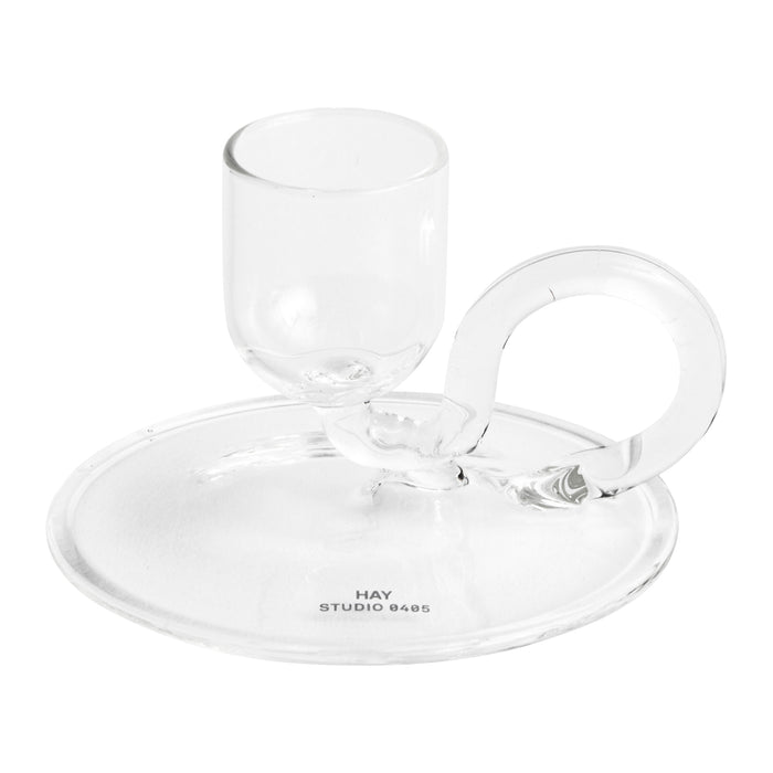 HAY Tiny Kandelaar - Curved Clear