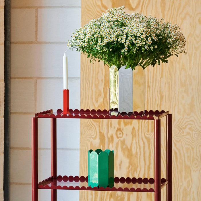 HAY Arcs Vaas - Small - Jade Green