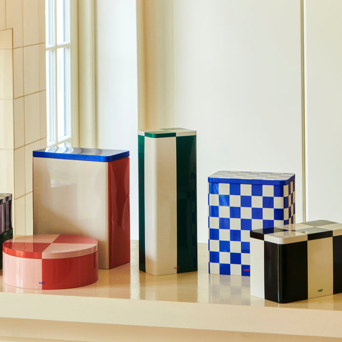 HAY Tin Voorraadblik Small - Green / Blue