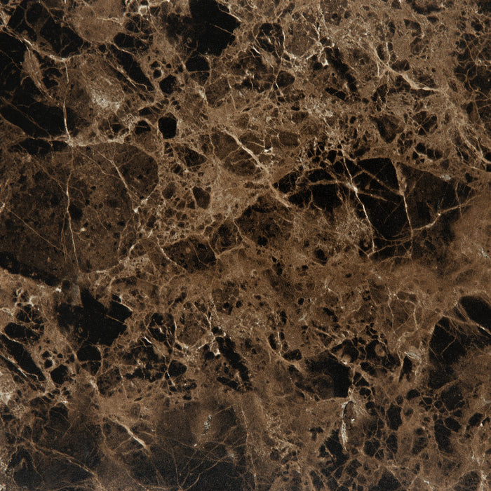 by fonQ Dice Bijzettafel Set van 2 - Rond - Bruin