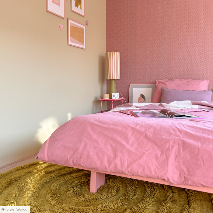 HKliving Round Woolen Vloerkleed Ø 150 cm - Seaweed