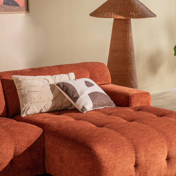 by fonQ Ruby Hoekbank met Chaise Longue Rechts - Terra