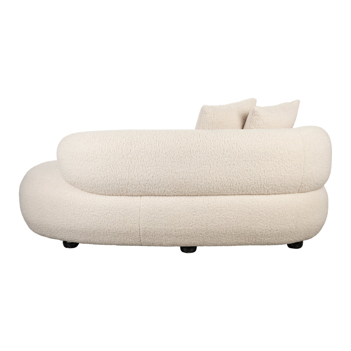 by fonQ Cosmo 2,5-zitsbank - Teddy - Wit