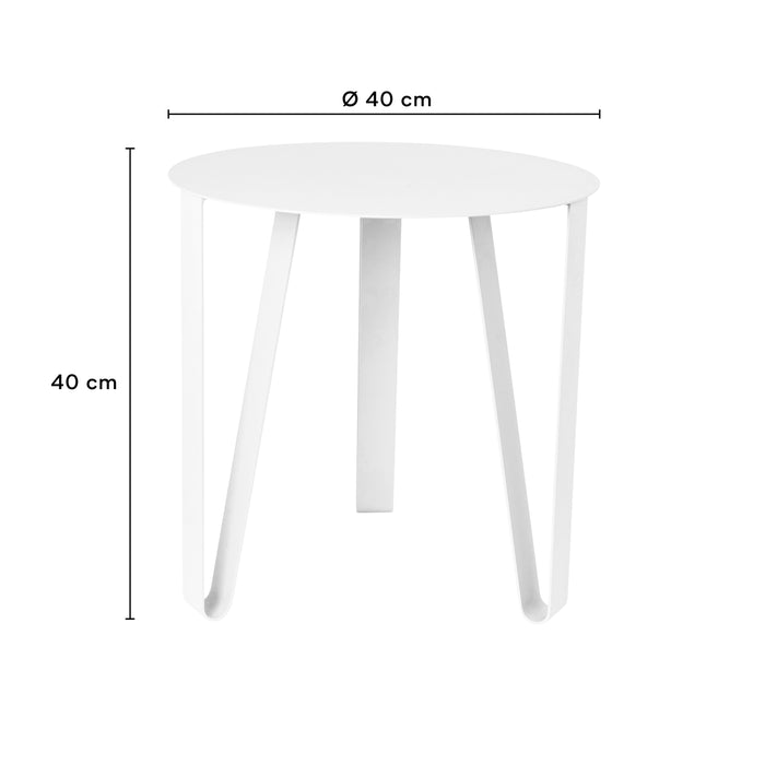 by fonQ Clip Bijzettafel Ø 40 cm - Greige