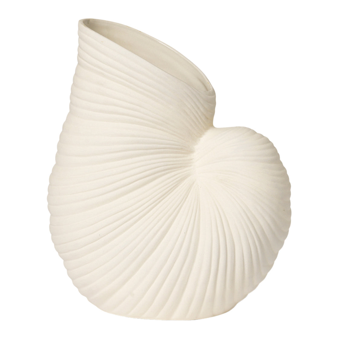 Ferm Living Shell Pot Vaas - Off-White