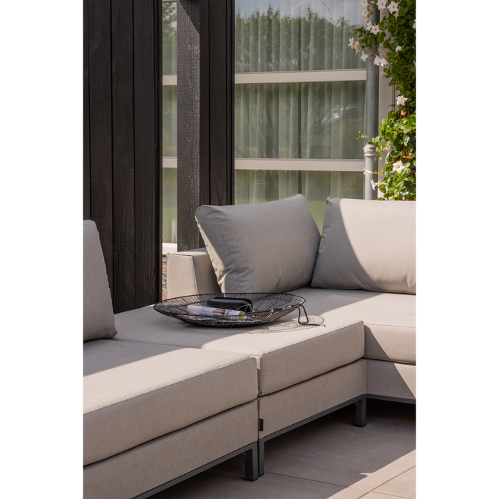WOOOD Sicilië Loungeset All Weather – Rechts - Taupe