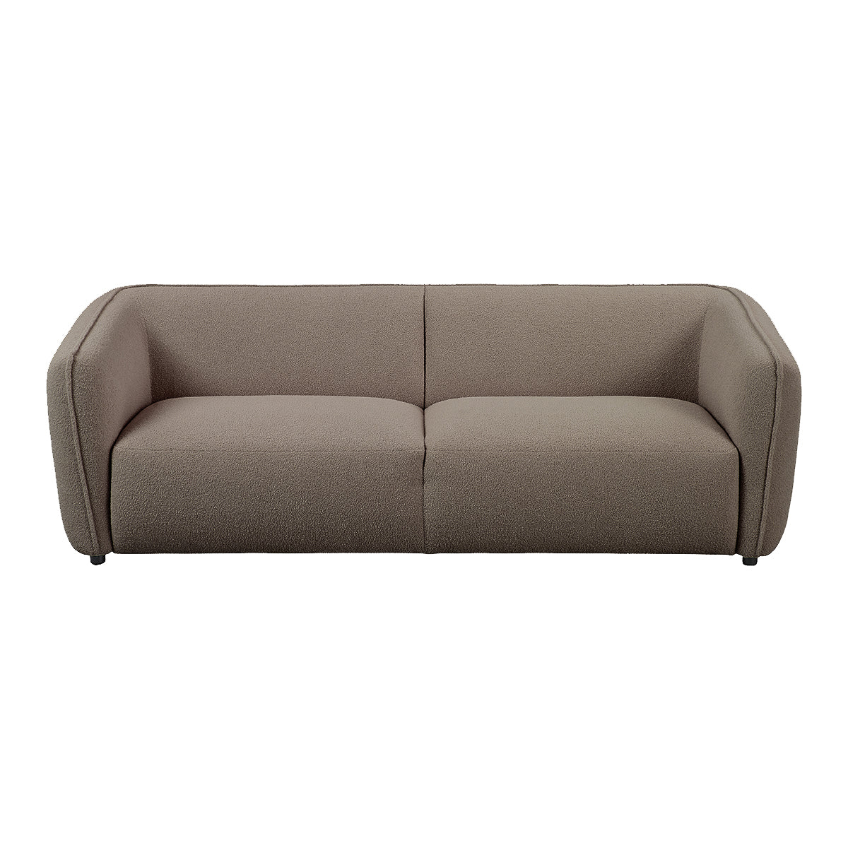 by fonQ Soft 3-zitsbank - Bouclé - Taupe