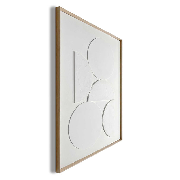 Reinders - Planets - Relief Art Schilderij 70 x 50 cm - Wit