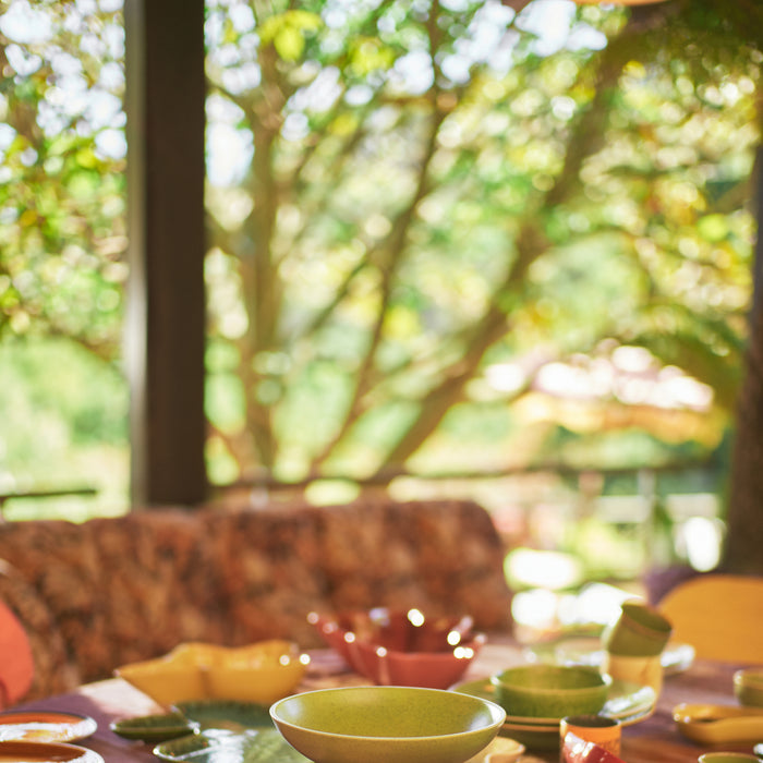 HKliving Shell Tapas Schaal - Speckled