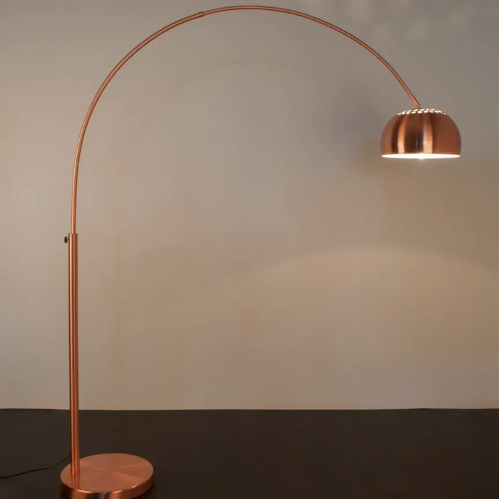 Zuiver Metal Bow Booglamp - Koper