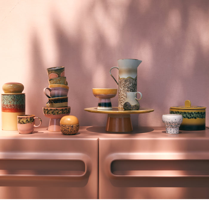 HKliving 70's Ceramics Tapas Schaal Ø 12,5 cm - Lush