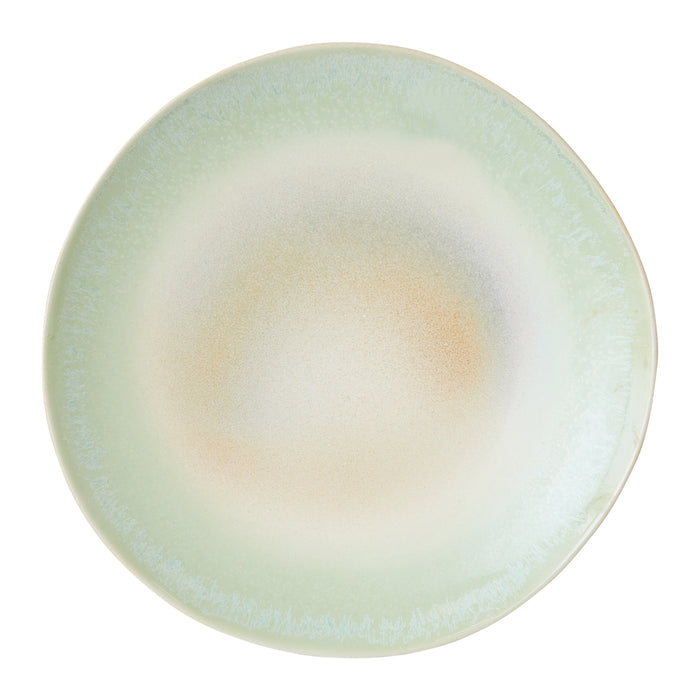 HKliving 70's Ceramics Dinerbord Ø 27,5 cm - Set van 2 - Palms