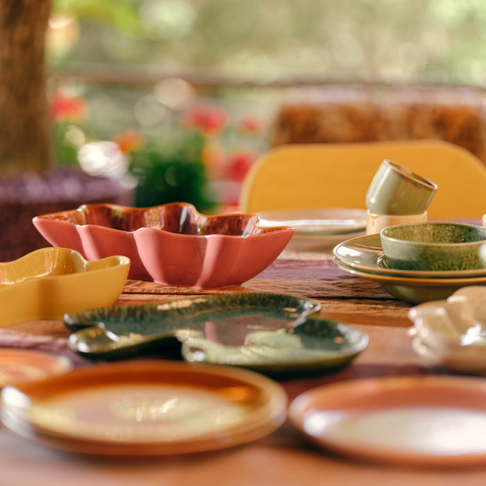 HKliving Shell Serveerschaal - Coral