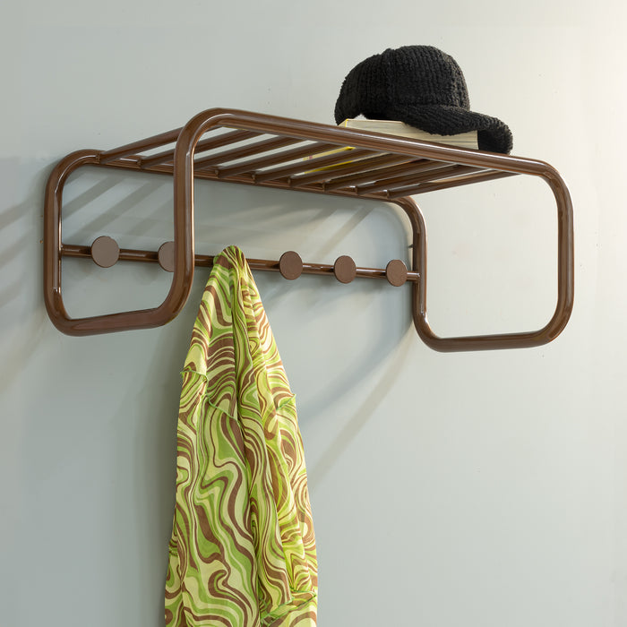 SPINDER DESIGN RETRO Kapstok - Chocolate Brown