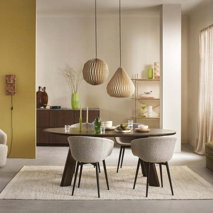 by fonQ Linen Hanglamp Ø 40 cm - Rond