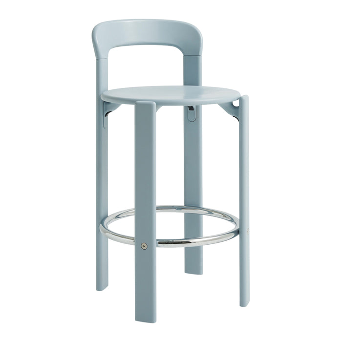 HAY Rey Barkruk Low H 65 cm - Slate Blue